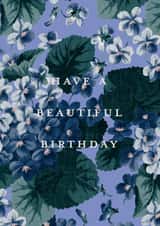 Pretty Birthday Card – Garden Florals created by Ohh Deer