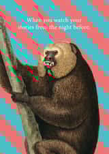 Funny Birthday Card – Last Night's Stories created by Ohh Deer