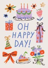 Classic Birthday Card – Oh Happy Day! created by Ohh Deer