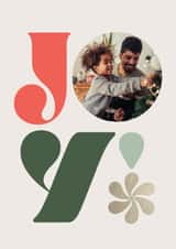 Personalised Christmas Photo Card created by lori wemple - So Much Joy!