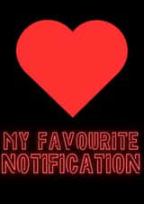 My favourite notification created by Steve Hyland
