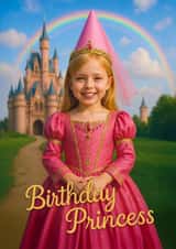 Cute BirthdayCard - Princess created by Woody's Design