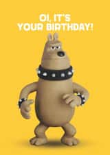 Funny Birthday Card - Wallace and Gromit - Preston created by Hype Cards