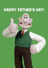 Classic Father's Day Card - Wallace and Gromit - Thumbs Up created by Hype Cards