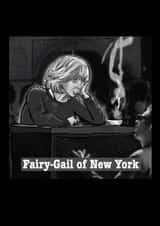 Christmas card - Gail from Coronation Street in. fairytale of New York created by Martyn With A Y