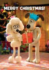 Cute Christmas Card - Wallace and Gromit - Christmas Gift created by Hype Associates
