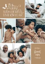 Personalised Christmas Photo Card created by Sunpatch Society - Classic Christmas Card - Warmest Wishes