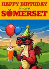 Somerset Happy Birthday - Somerset - Birthday created by Somerset Merch