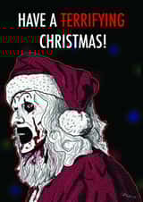 funny Christmas card for a friend or family member created by Oliver Morris