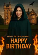 Funny Birthday Card - The Traitors - For Her created by Jammy Designs