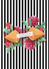 Cheeky Anniversary Card for Partner – Funny Fortune Cookie Message Inside created by Profanity Polly Prints