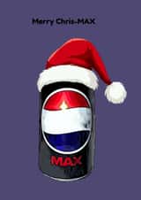 Send the Pepsi max loving person in your life this funny Christmas card created by Ryan Cond