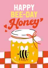 Cute Birthday Card — Honey Bee created by Sanders de Roeper