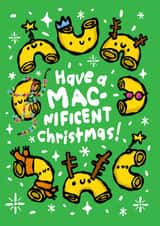 Cute Mac-nificent Christmas Card created by The Playful Indian