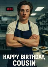 Fun Birthday Card - The Bear - Cousin created by Jammy Designs