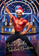 Funny Christmas Card - Strictly Fabulous created by Woody's Design