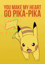 cute anniversary pikachu card created by DanAllen20