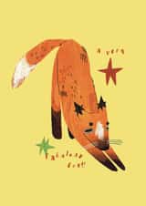 Cute Just Because Card - Fabulous Fox created by A Does Art