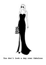 Classic Birthday Card - Fabulous created by Proud London