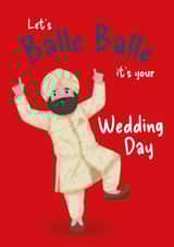 Cute Wedding Card - Balle Balle created by ROSHAH DESIGNS