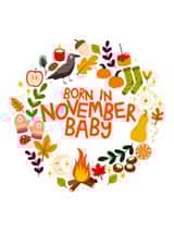 Cute Birthday Card - November Baby created by Ludicrous Prints