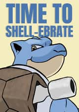 CUTE POKEMON BLASTOISE BIRTHDAY CARD created by DanAllen20