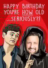 Personalised Birthday Photo Card created by Emma Proctor - Funny Traitors Birthday card