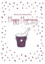 Classic Christmas/New Year Card - Happy Hogmanay - Scottish created by Molly Mae