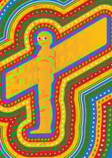 Angel of the North generic greeting card created by Jack OATS