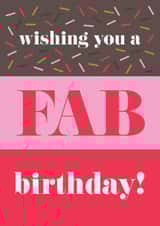 FAB - birthday! - celebration created by The Boy and the Bear