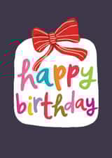 birthday - present - bow created by The Boy and the Bear