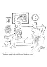 Funny Birthday/Anniversary Card - Relationship Discussion created by Punch Limited