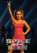 Fun Birthday Card - Spice Girls - Baby Spice created by ShortRound888