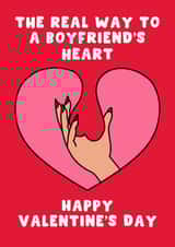 Rude Valentine’s Day Card - Balls created by Pink Peach Cards