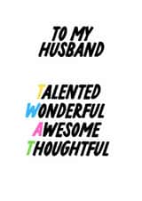 Let him know just how...special he is! created by The Marmalade Cat