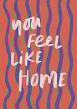 Classic Valentine's Day/Anniversary Card - You Feel Like Home created by Sweetlove Press