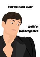 The traitors birthday card ft Tom Daley created by Imogen.illustrates_