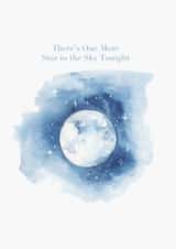 Classic Sympathy Card - One More Star In The Sky created by Crumble and Core