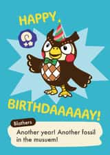Funny Animal Crossing Birthday Card created by Crystal 