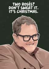 Funny Christmas Card - Alan Carr - Celebrity Traitors created by Pink + Pip