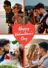 Personalised Valentines Day Photo Card created by Spark and Wild - Classic Valentine's Day Card - Heary