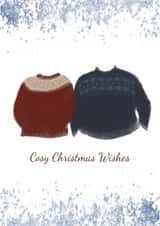Cosy Christmas Wishes, Christmas Jumper Card created by Julie Williamson Designs