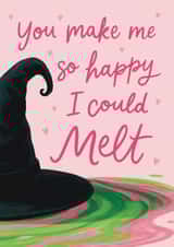 Pretty Anniversary/Valentine's Day Card - Wicked - I Could Melt created by Sydney Jo Designs