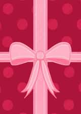 Festive Present Christmas Card for Friends or Family created by Hswdesigns