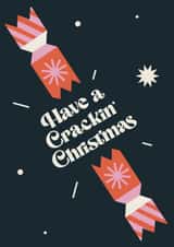 Classic Christmas Card - Crackin' Christmas created by Little Egret Design