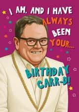 Funny Birthday Card - Alan Carr - The Celebrity Traitors created by Artsy Gift Co