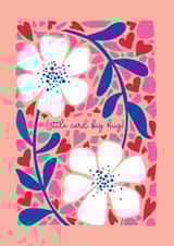 Pretty Valentine's Day Card - Big Hug created by Happy Street