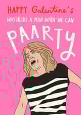 Funny Valentine's Day Card - Kristen Wiig - Bridesmaids created by AbiGoLucky