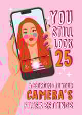 Funny Birthday Card - Camera Filter Settings created by Atwood & Atwood