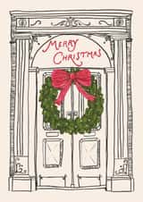 Classic Christmas Card - Festive Door created by Mallory McAfee